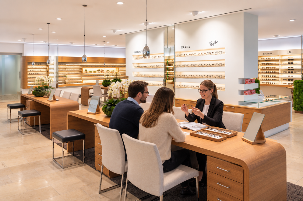 Persönliche Brillenberatung bei Optik Fickartz in Heilbronn